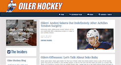 Desktop Screenshot of oilerhockey.com