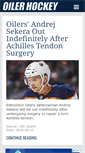 Mobile Screenshot of oilerhockey.com